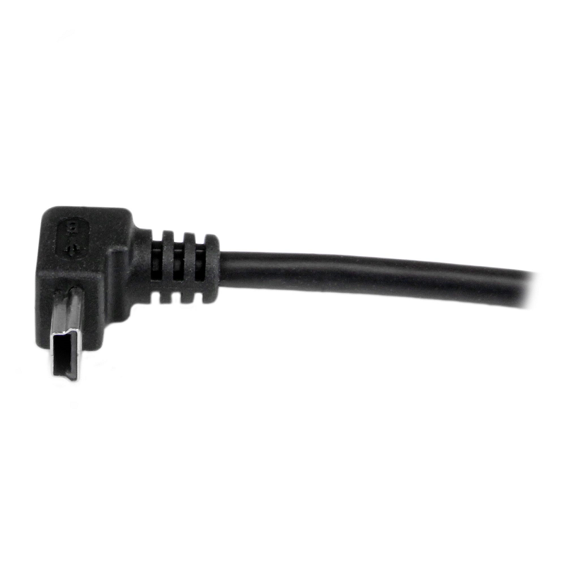 StarTech USBAMB1MU 1m Mini USB Cable - A to Up Angle Mini B